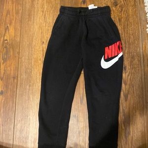 Nike toddler black joggers